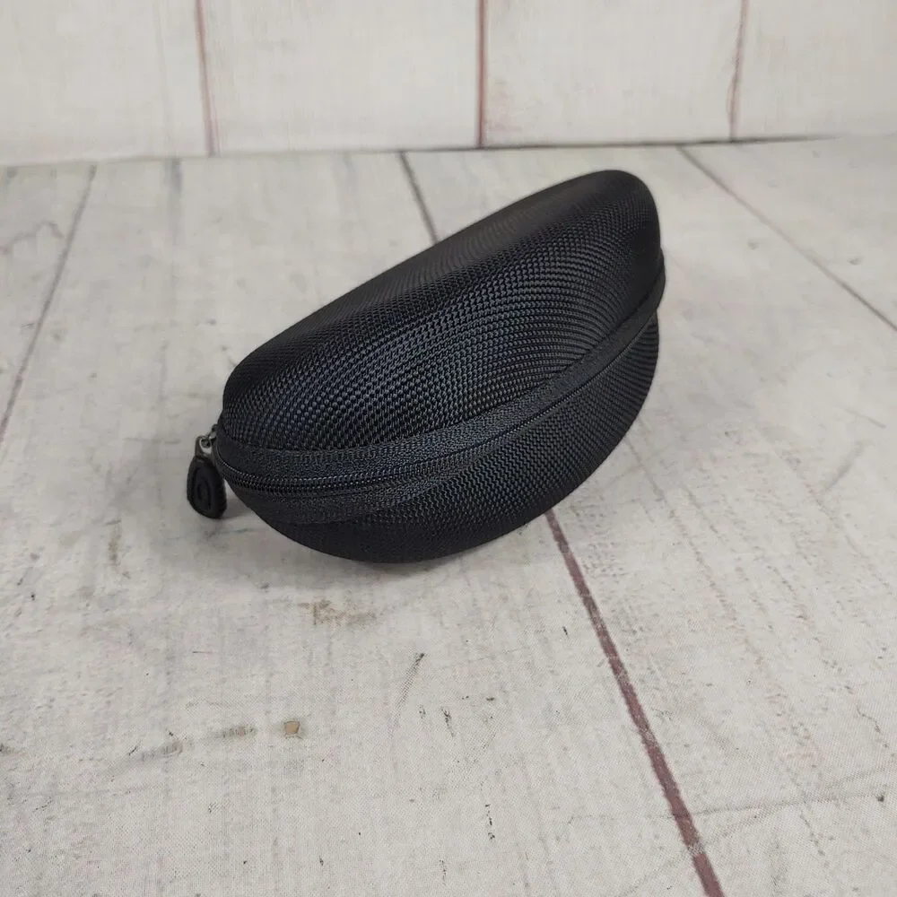 Oakley Vault Unisex Sunglasses Hard Case Soft Pouch Black USED FREE SHIPPING